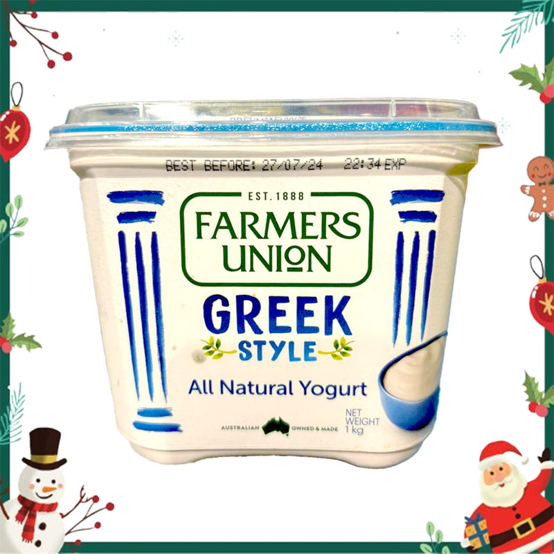 Farmers Union Greek Style Natural Yogurt 1kg