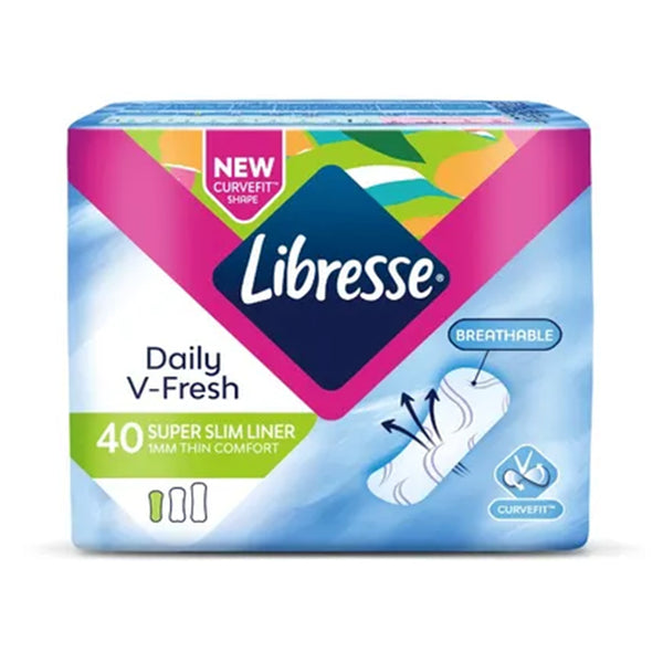 Libresse Super Slim Panty Liner 40pcs/pack (highest price)