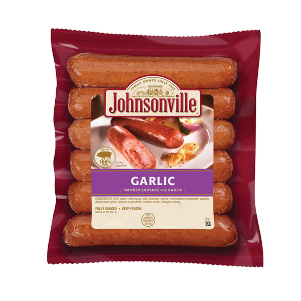 [NON-HALAL] Johnsonville Smoked Sausages with Garlic 360g