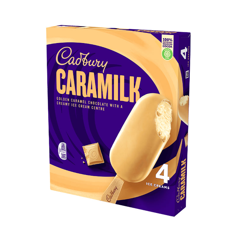 Cadbury Caramilk Ice cream Stick 80ml x 4