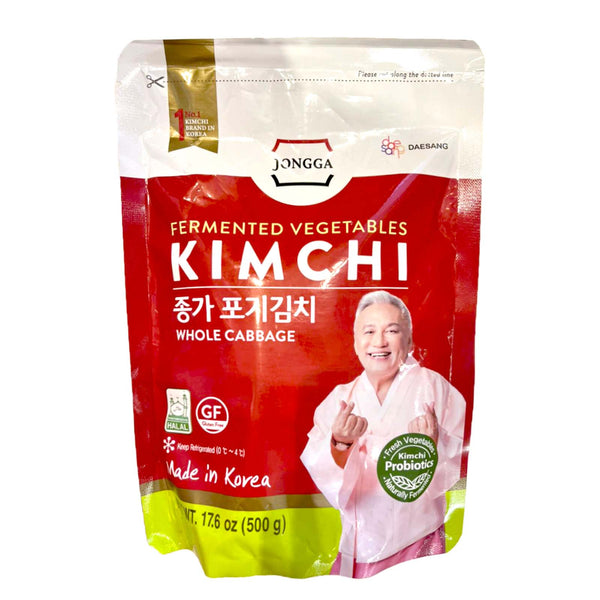 Jongga Fermented Vegetables Kimchi (Whole Cabbage) 500g (highest price)