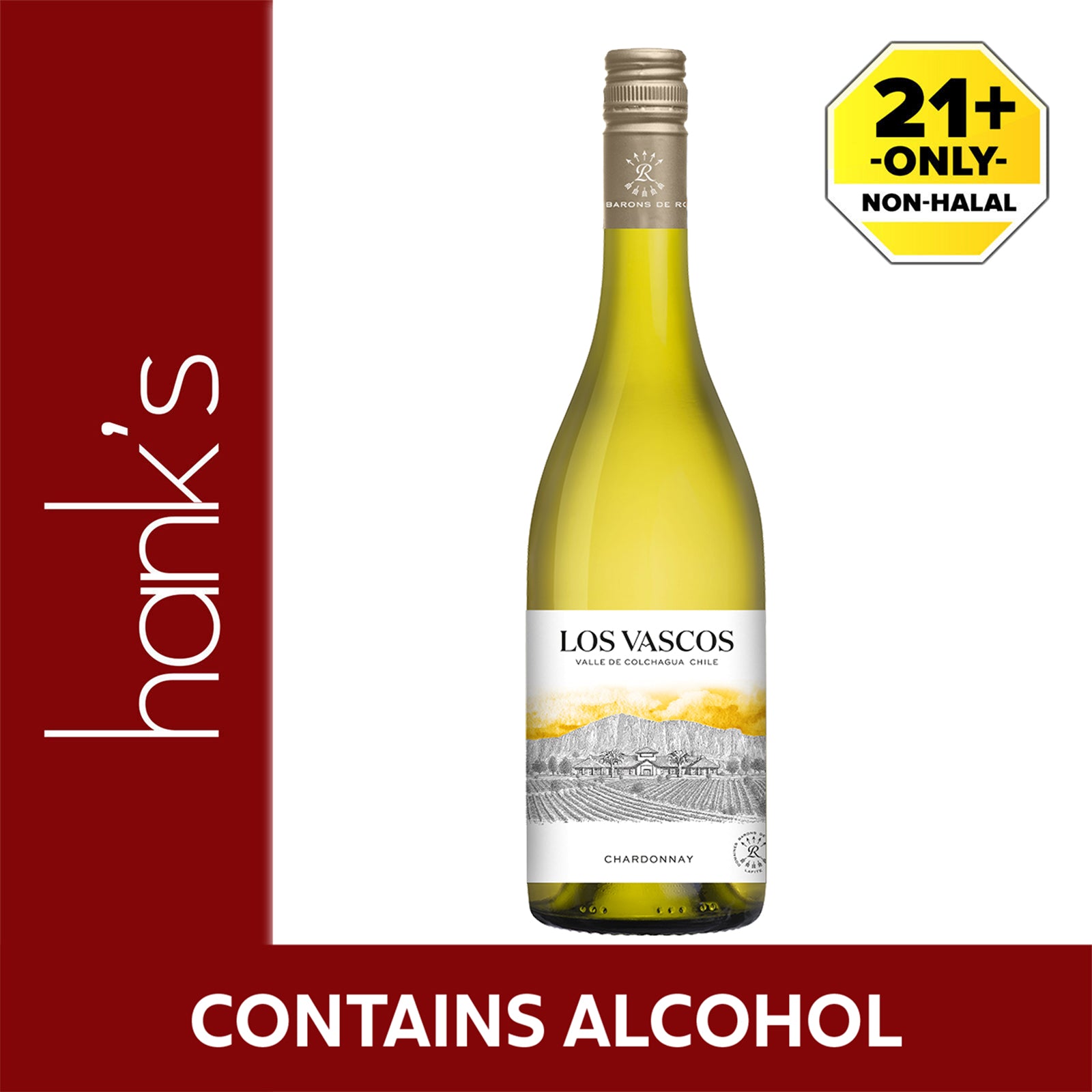 Los Vascos Chardonnay Wine 750ml