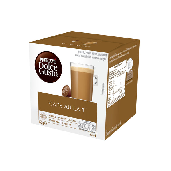 Nescafe Dolce Gusto Cafe Au Lait Coffee Capsules 160g (highest price)