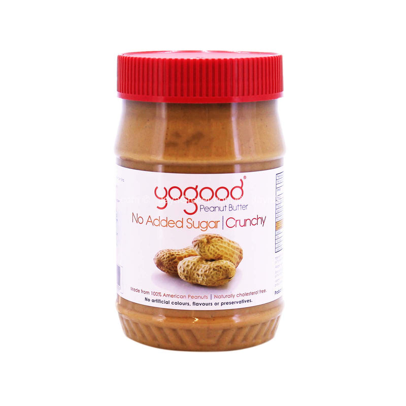 Yogood No Added Sugar Crunchy Peanut Butter 453g