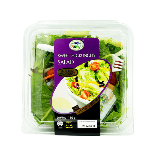 Genting Garden Ready-to-Eat Sweet and Crunchy Salad Bowl 140g (highest price)