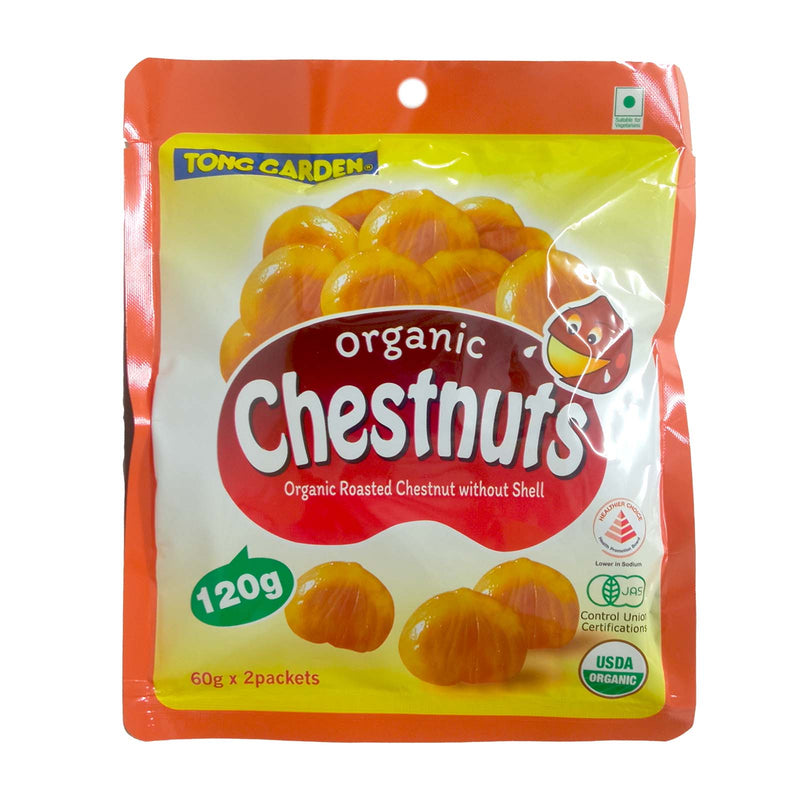 Tong Garden Organic Chestnuts 120g