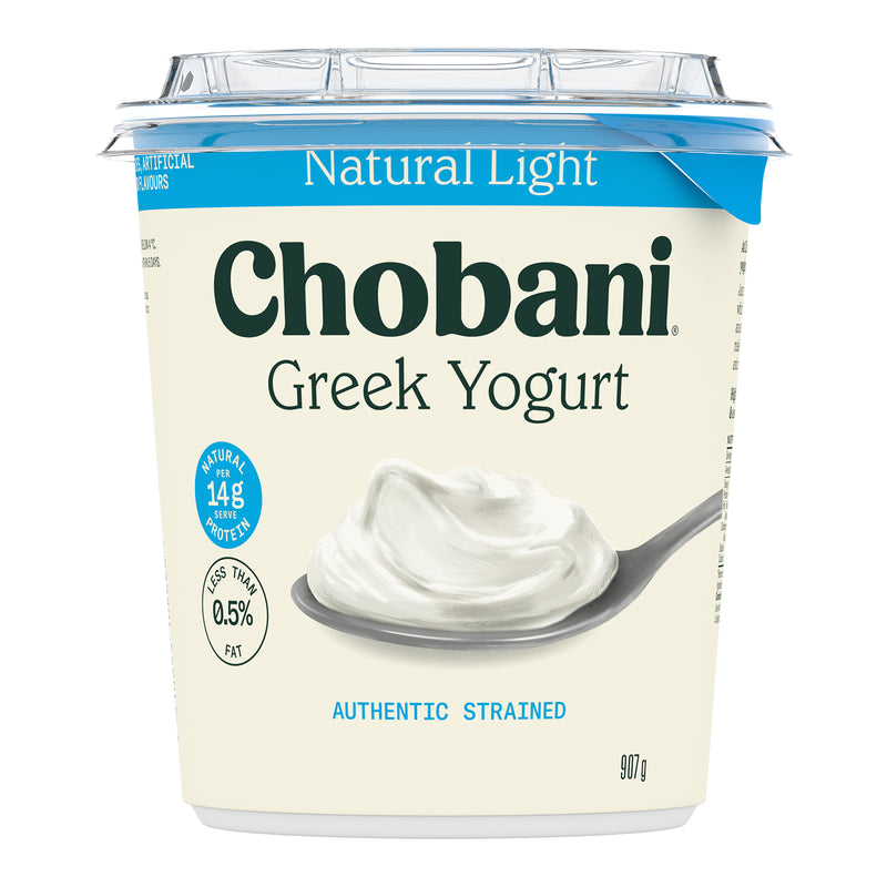 Chobani Natural Light Greek Yogurt 907g