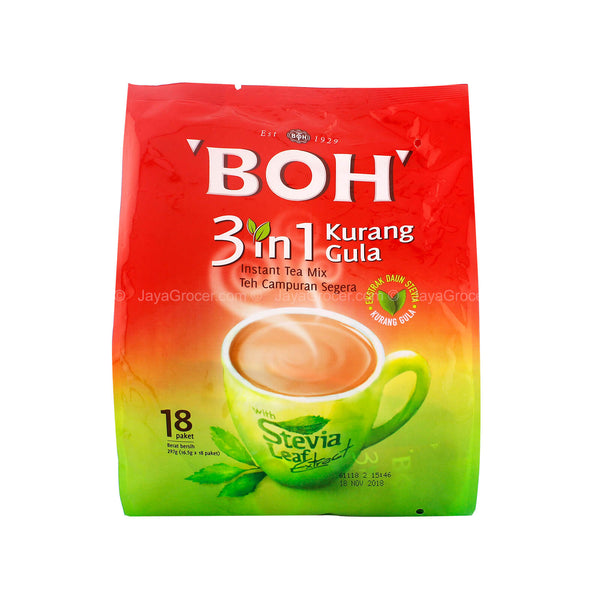 Boh 3 In 1Less Sugar 16.5g x 18 (highest price)
