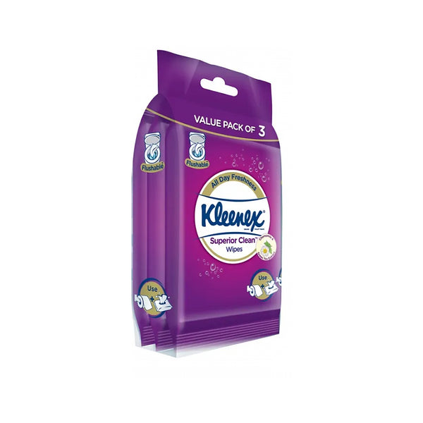 Kleenex Wet Toilet Tissue 10sheets x 3 (highest price)