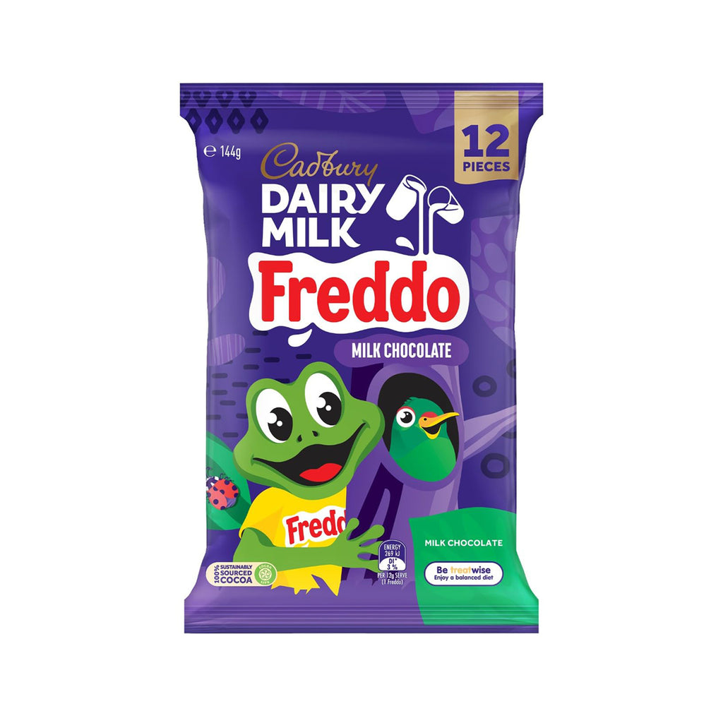 Cadbury Share Pack Choc Milk Freddo 144g
