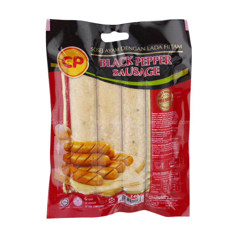 CP Black Pepper Sausage 240g