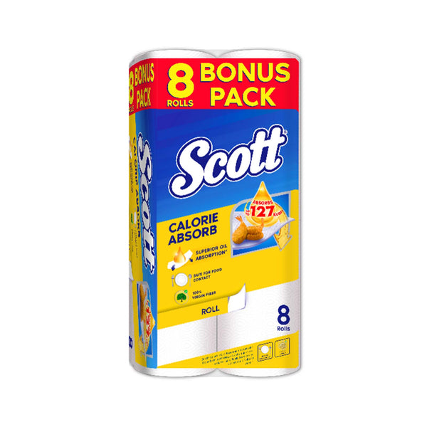 Scott Calorie Light Premium Towel 50sheets x 8