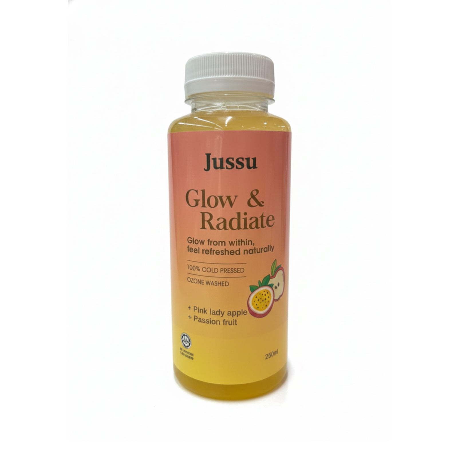 Jussu Cold Pressed Apple and Passion Fruit Juice (Malaysia)