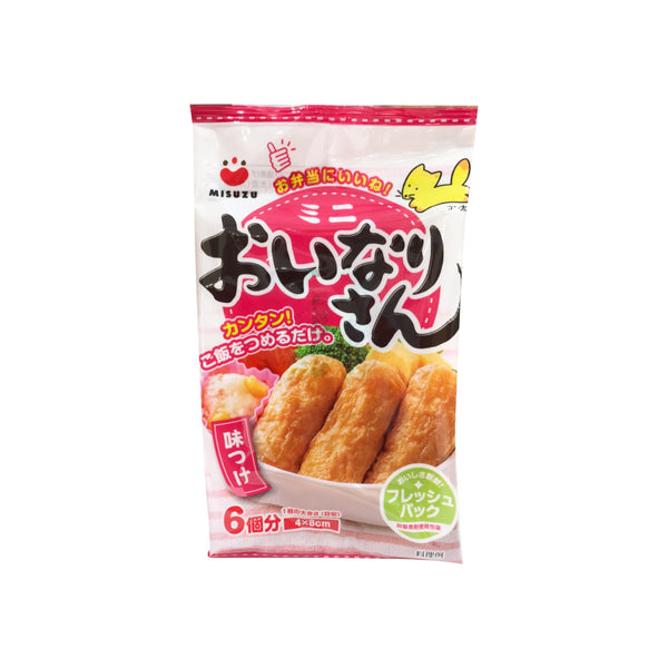 Misuzu Mini Oinari San (Seasoned Soy Bean Curd) 6pcs (highest price)