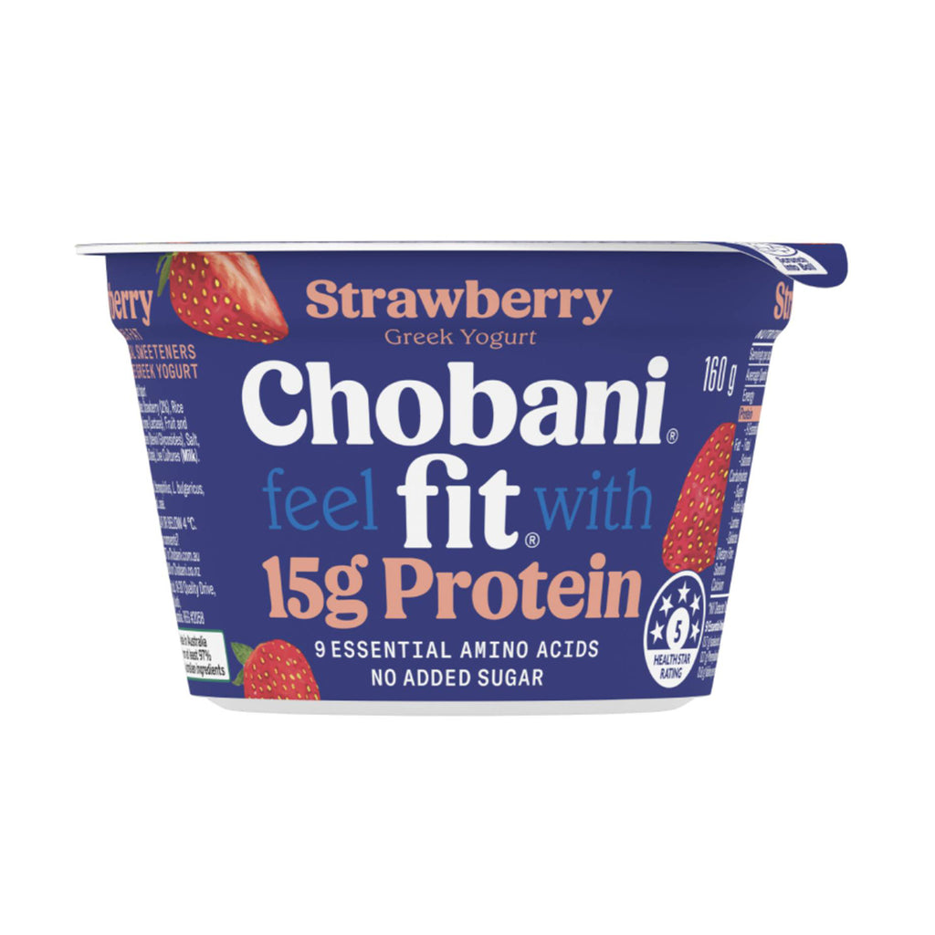Chobani Fit Strawberry Yogurt 160g
