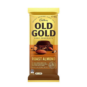 Cadbury Old Gold Roast Almond Dark Chocolate Bar 180g