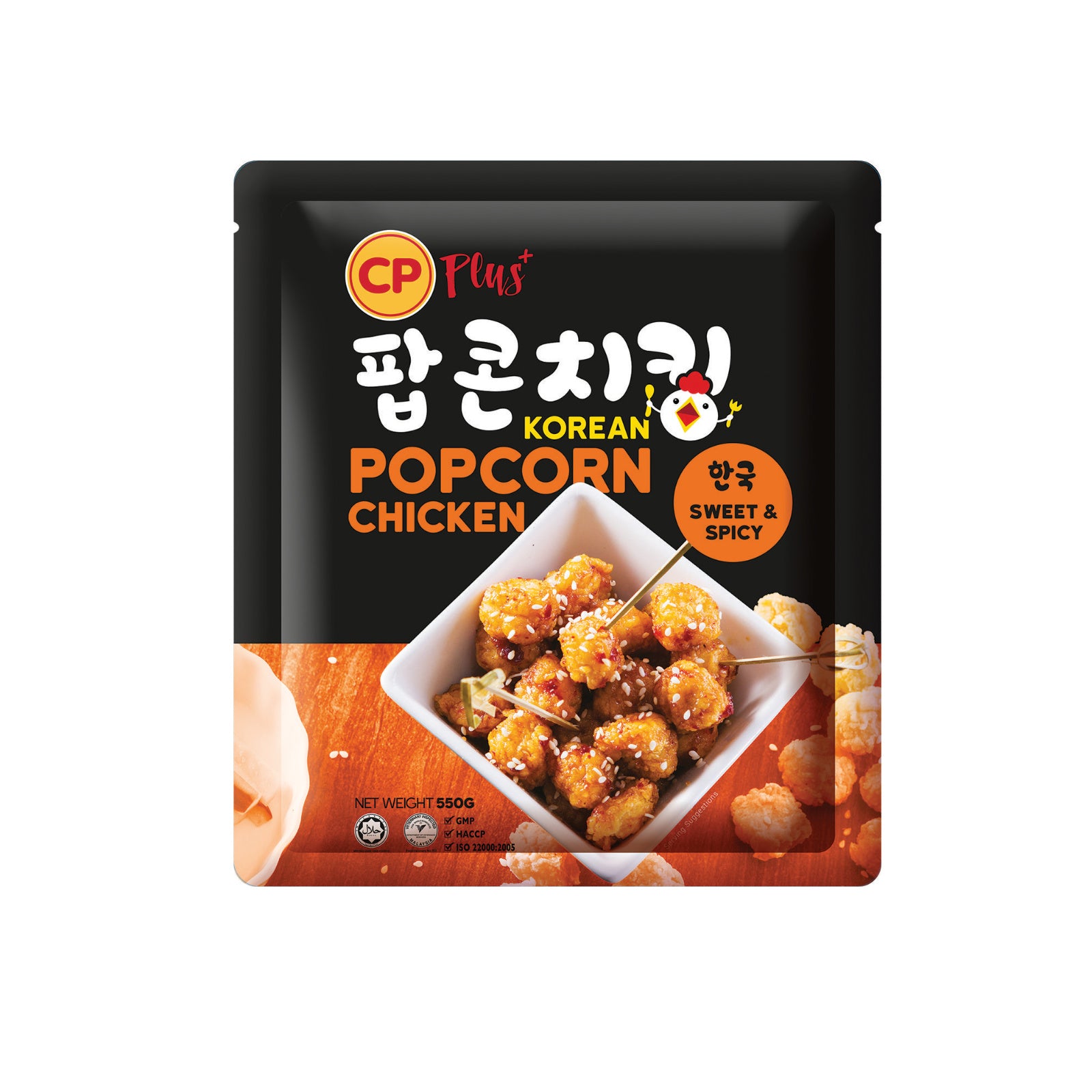 CP Plus Korean Popcorn Chicken Sweet & Spicy Flavour 550g