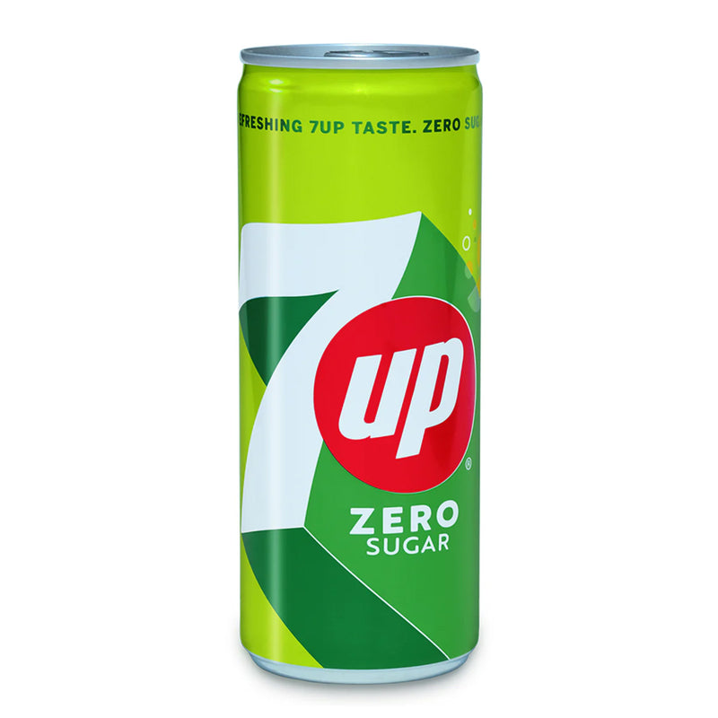 7 Up Free Can Carbonated Drink 320ml