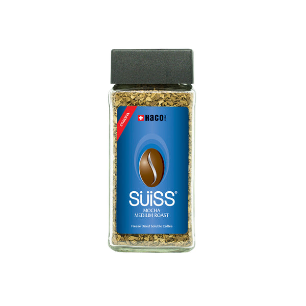 Haco Suiss Mocha Medium Roast Freeze Dried Coffee 100g