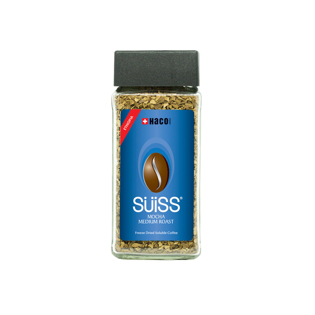 Haco Suiss Mocha Medium Roast Freeze Dried Coffee 100g