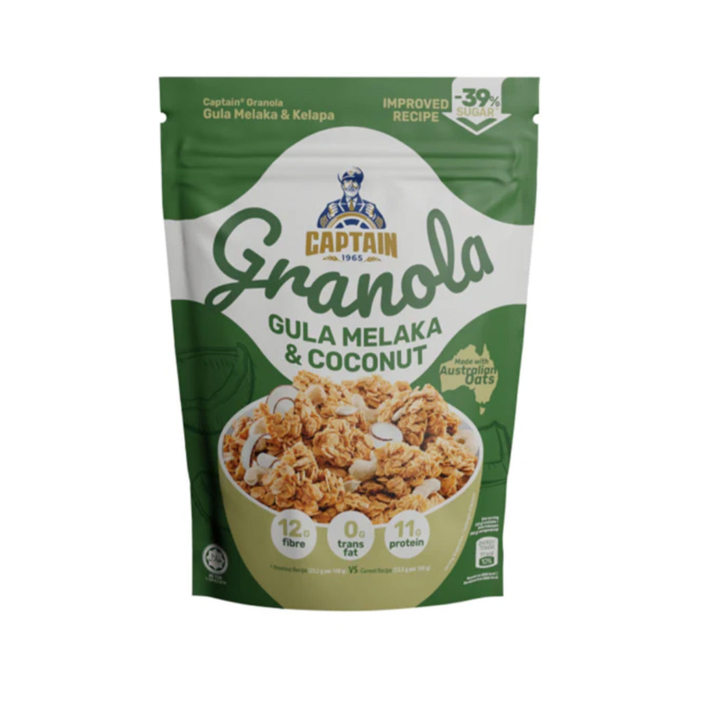 Captain Oats Granola Gula Melaka 220g