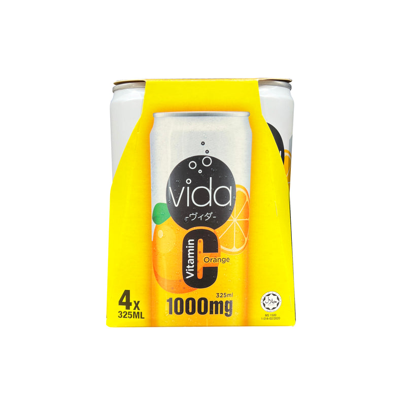 Vida C Orange Sparkling Flavoured Drink 325ml