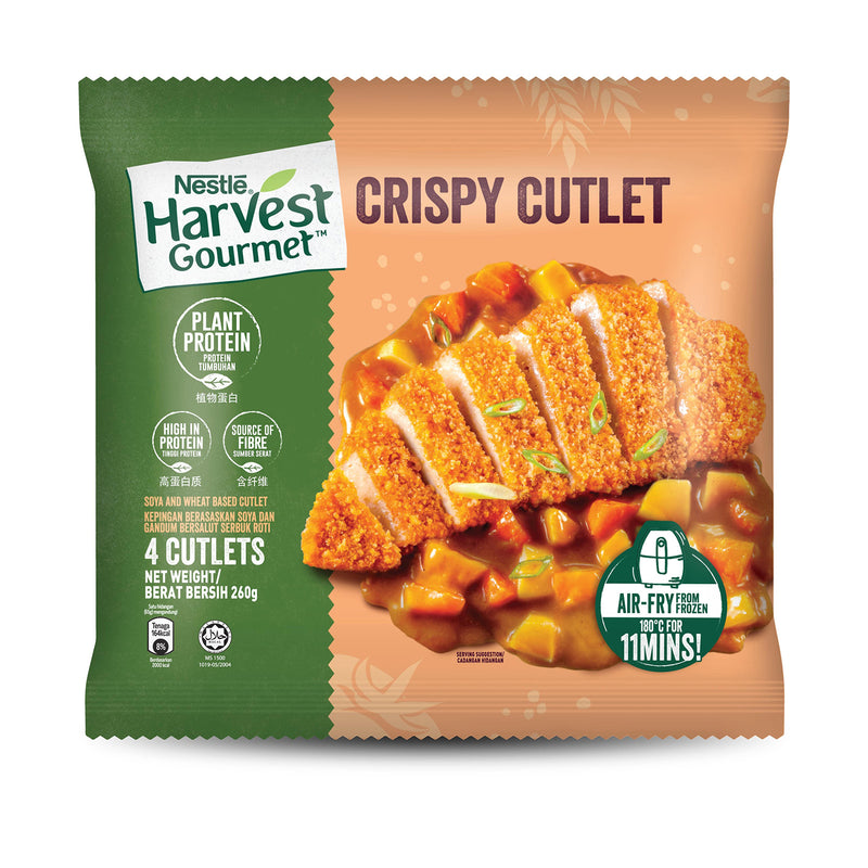 Nestle Harvest Gourmet Crispy Cutlet 260g