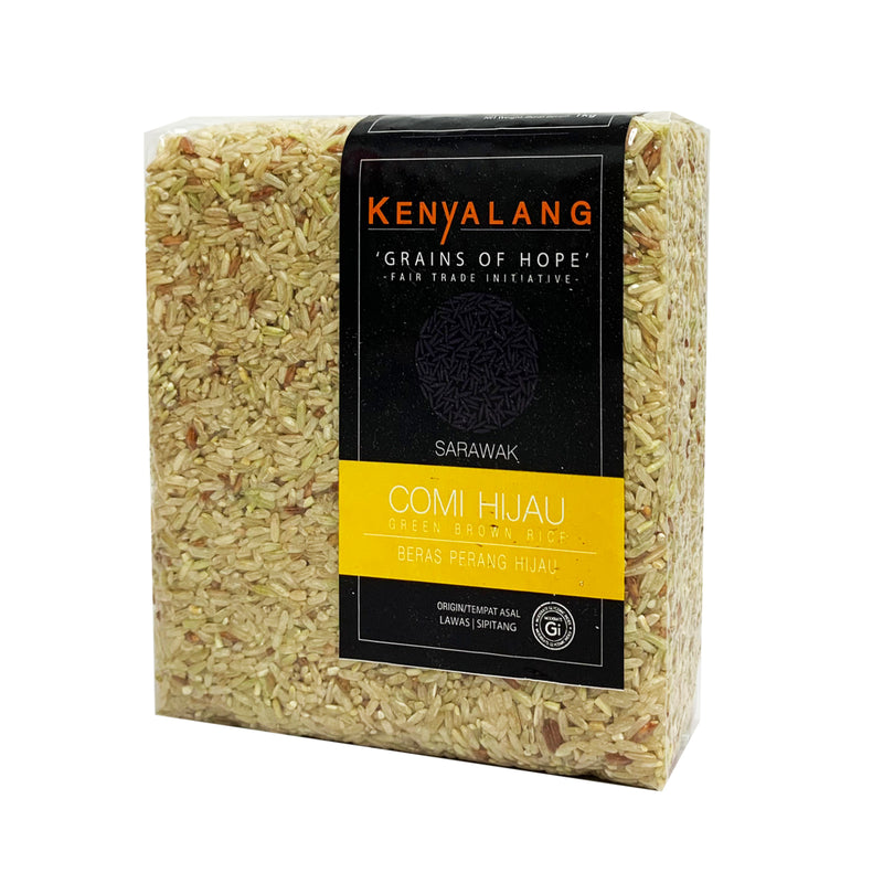 Kenyalang Comi Hijau (Green Brown Rice) 1kg