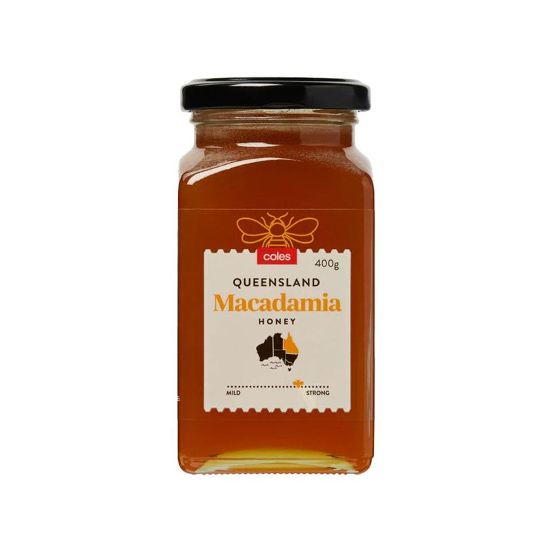 Coles Queensland Macadamia Honey 400g