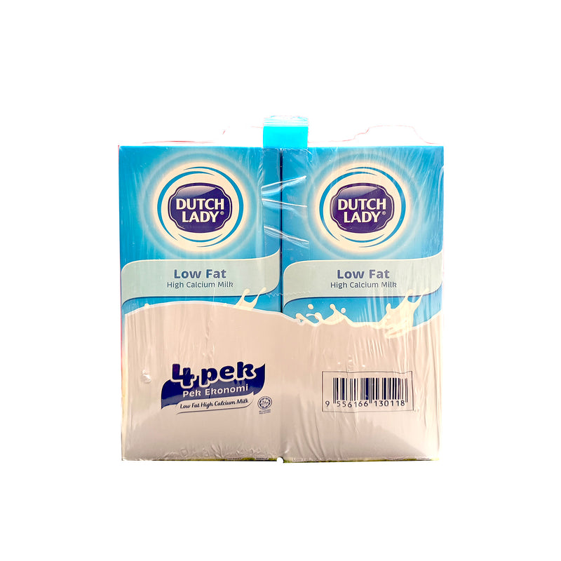 Dutch Lady UHT Low Fat Milk 1L X 4