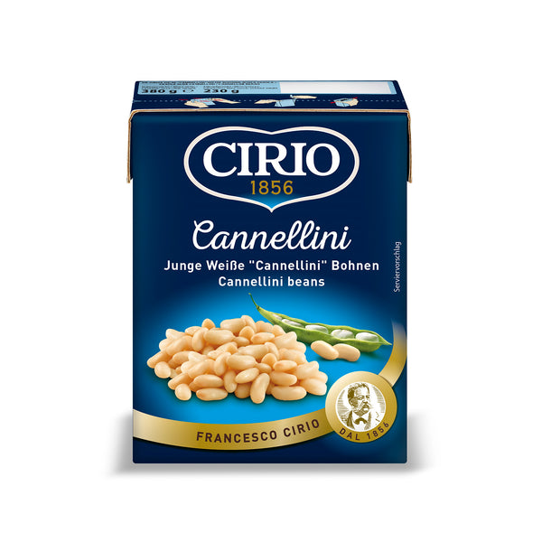 Cirio Cannellini Bean Tetra Pack 380g