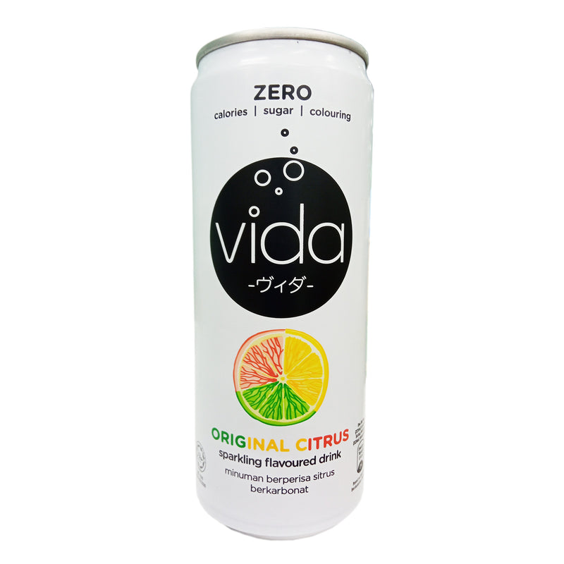 Vida Zero Original Citrus Sparkling Drink 325ml