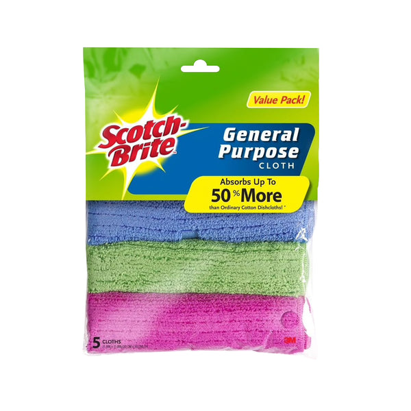 Scotch Brite General Purpose Cloth 5pcs/pack (highest price)