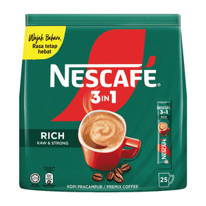 Nescafe 3 in 1 Rich Instant Coffee 18g x 25