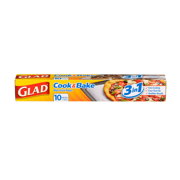 Glad Cook and Bake Paper 10m x 30cm 1pack (highest price)