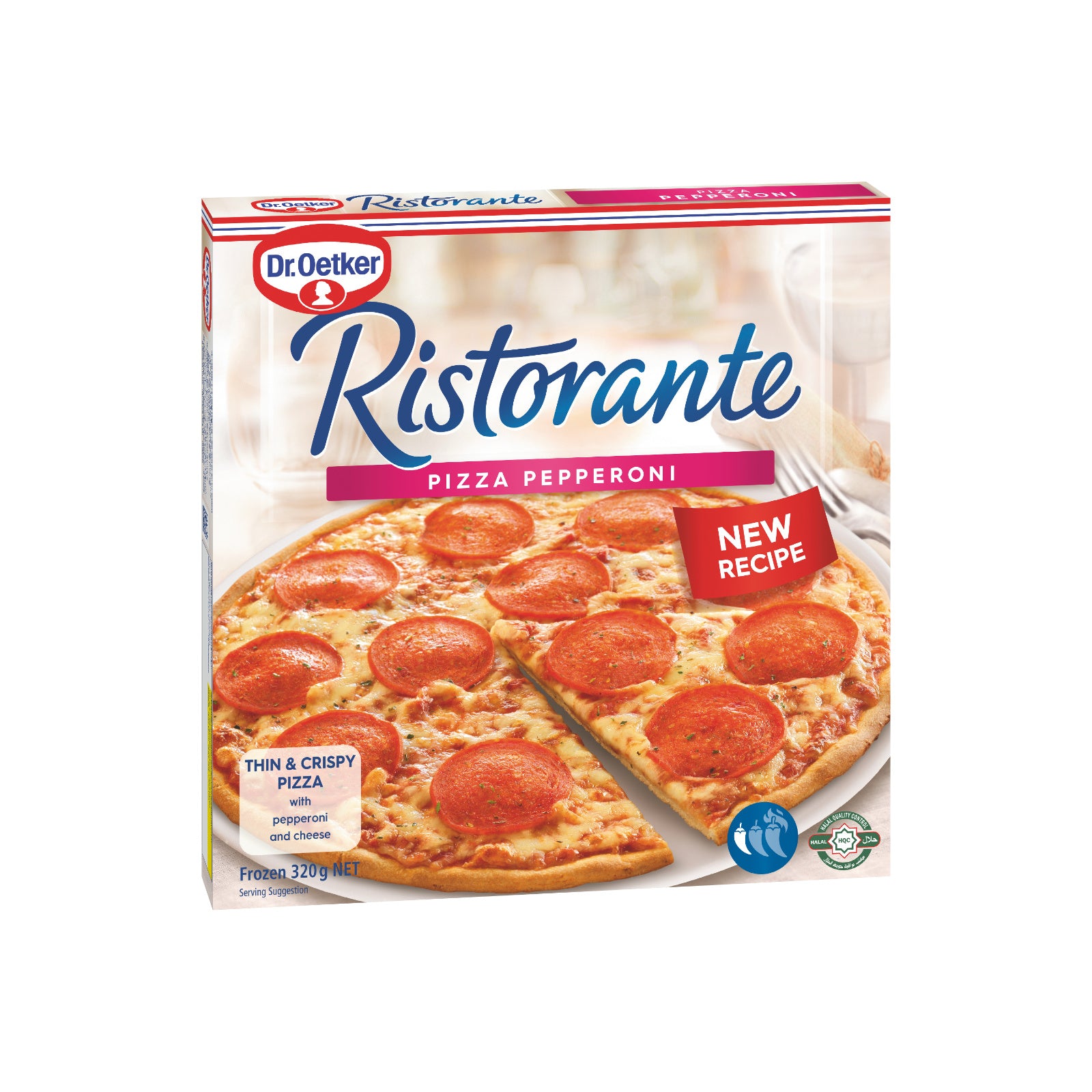 Dr Oetker Chicken Pepperoni Pizza 320g