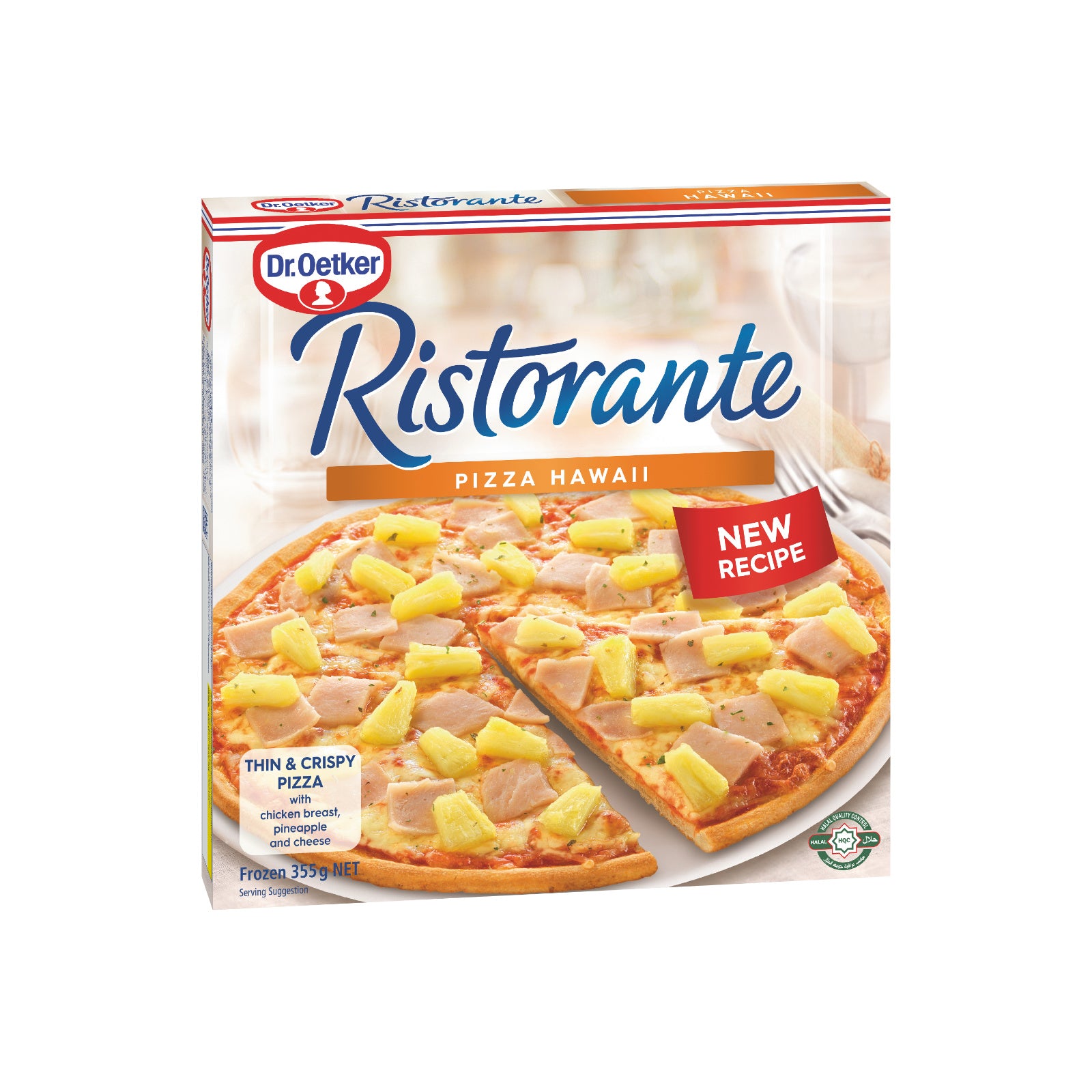Dr Oetker Chicken Hawaii Pizza 355g