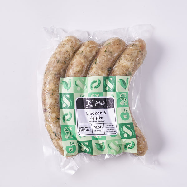 JS Meats Chicken Apple Sausage 4pcs/pack