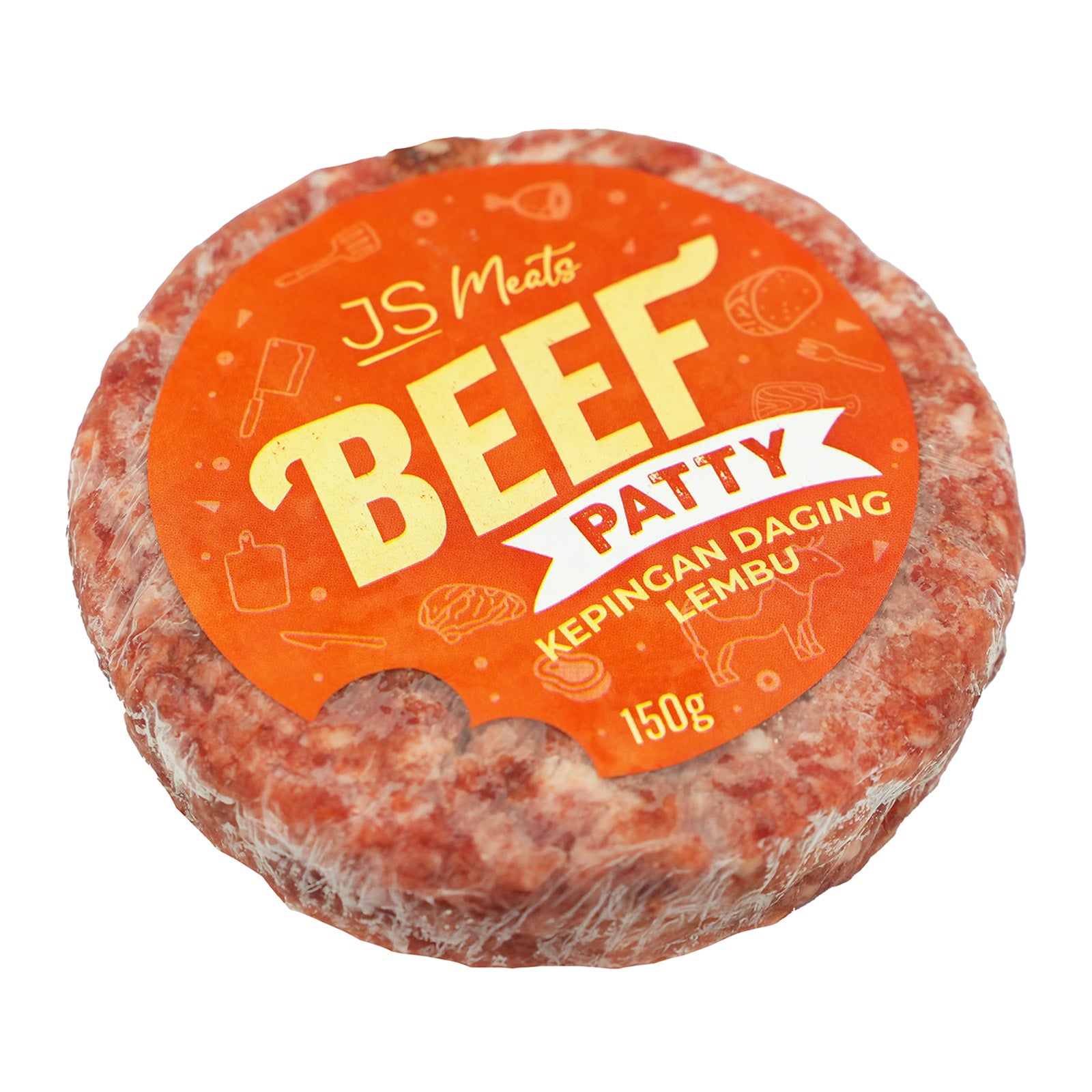 JS Meats Beef Patty 150g