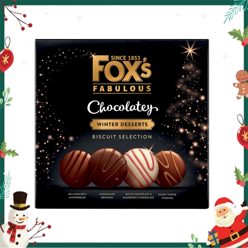 Foxs Chocolatey Winter Dessert Biscuits Selection 250g