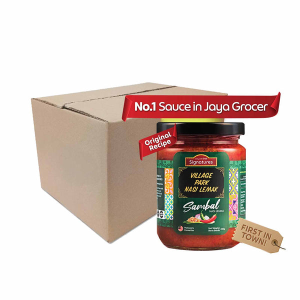 Grab Signatures Village Park Nasi Lemak Original Sambal Jar 225g (highest price)