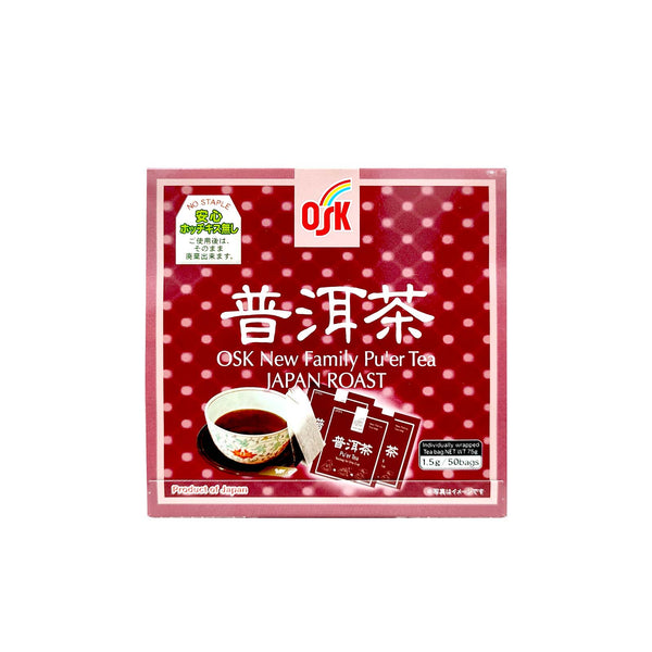 OSK Pu Er Japan Roast Tea Bags 50pcs/pack (highest price)