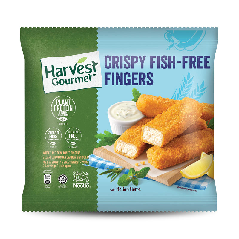 Nestle Harvest Gourmet Crispy Fish-Free Fingers 300g