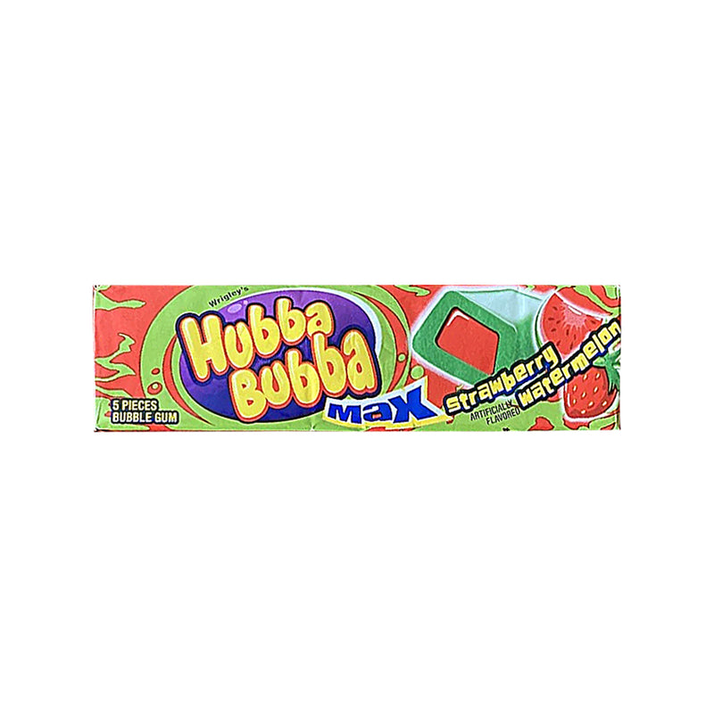 Hubba Hubba Max Strawberry Watermelon Bubble Gum 40g