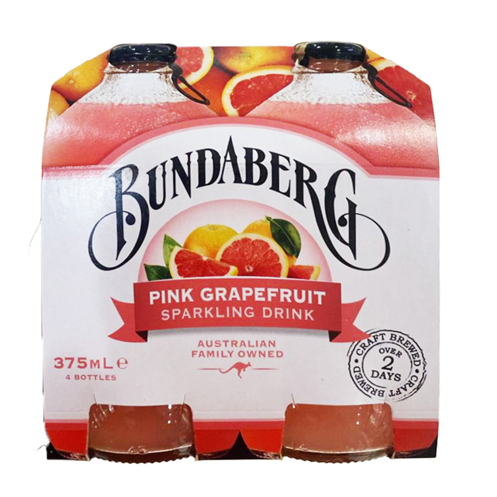 Bundaberg Pink Grapefruit Drink 375ml