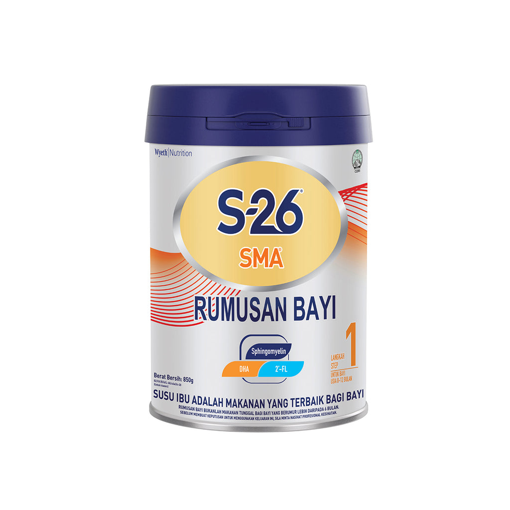 Wyeth S-26 Gold SMA Step 1 Infant Formula Milk Powder 850g