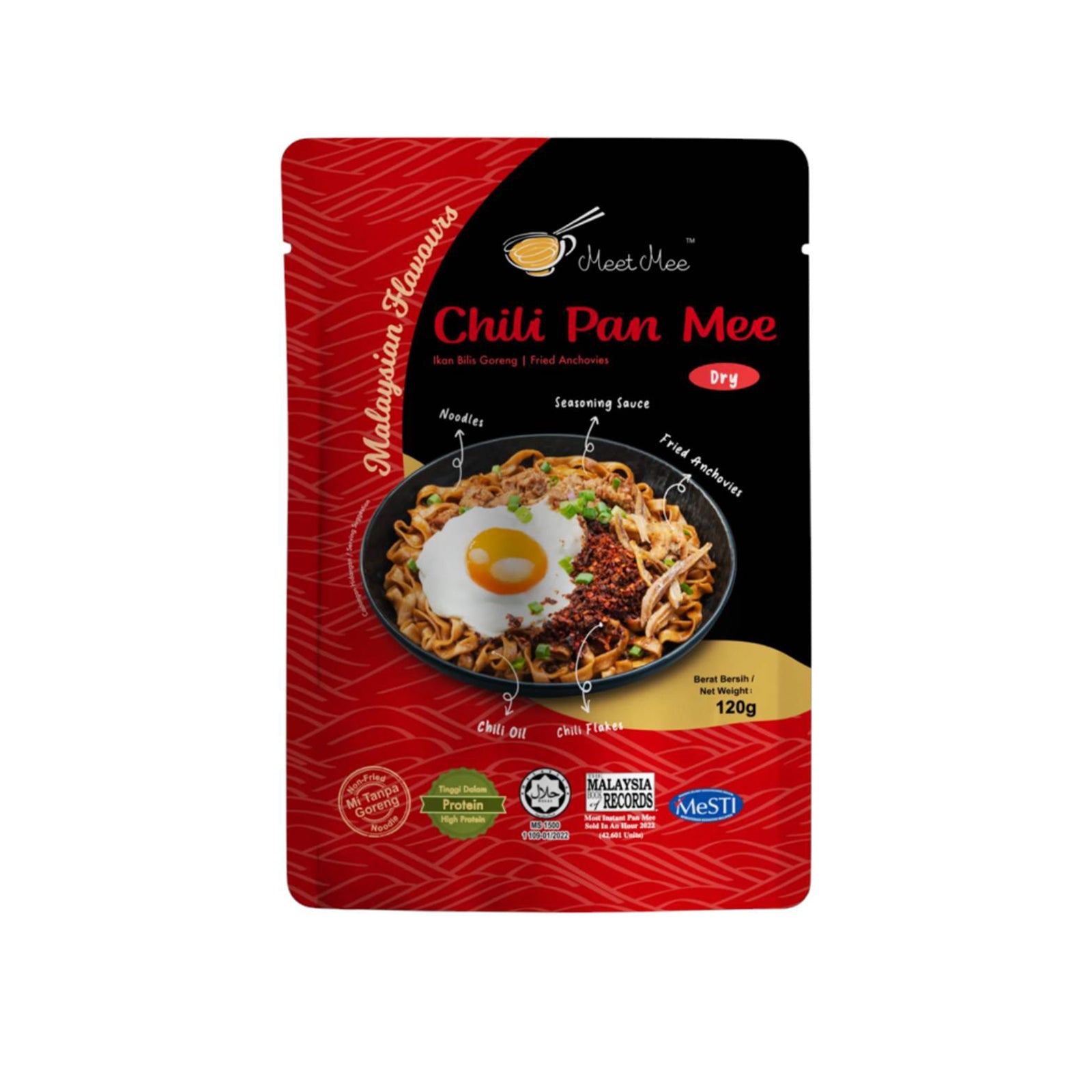 Meet Mee Chili Pan Mee 120g