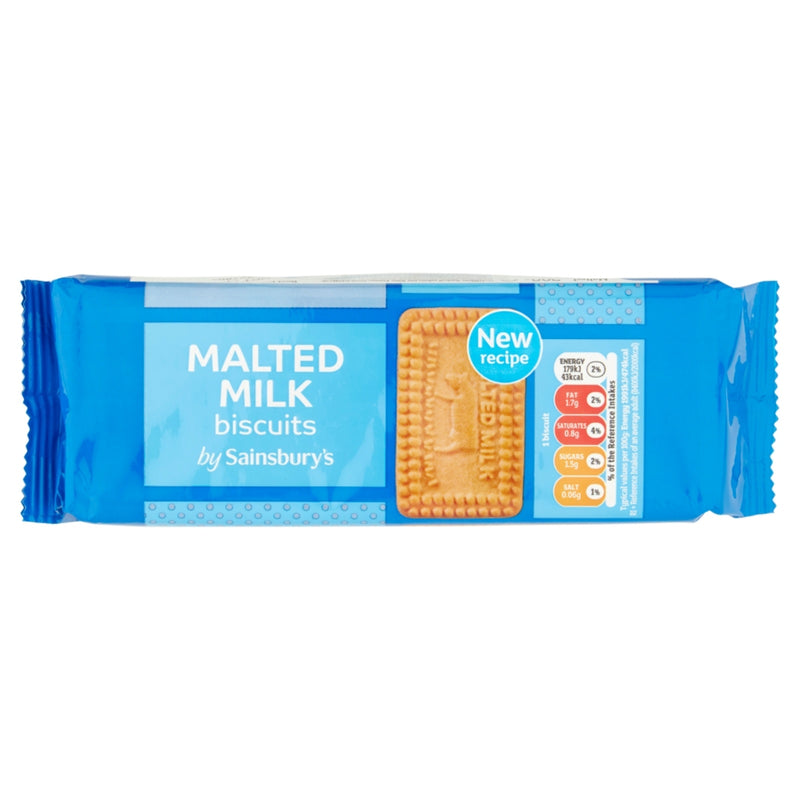 Sainsburys Malted Milk Biscuit 200g