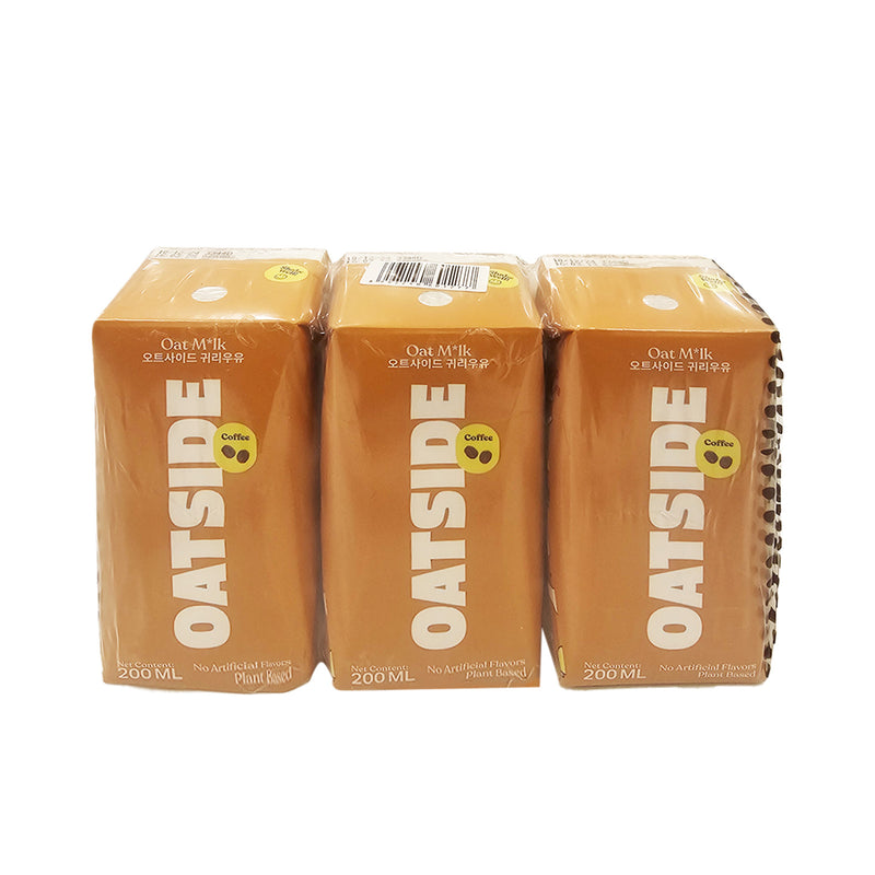 Oatside Coffee Oat Milk 200ml x 3