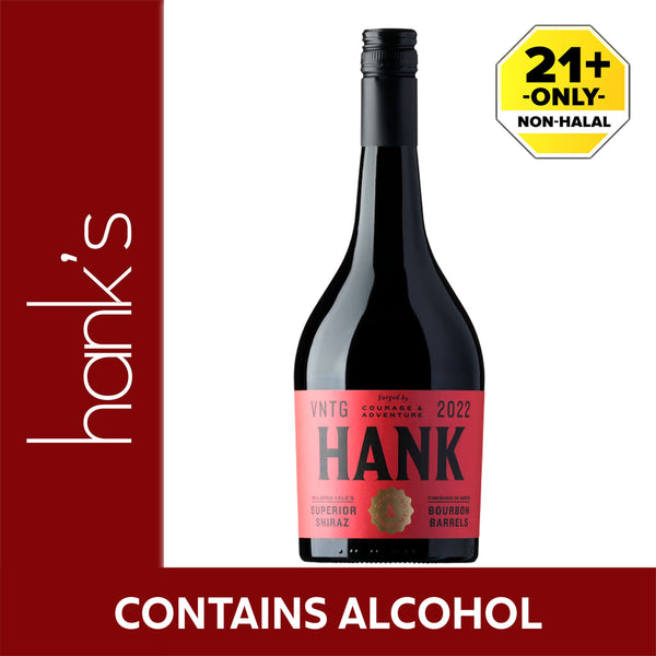 Hank McLaren Vale Shiraz Bourbon Barrels 750ml
